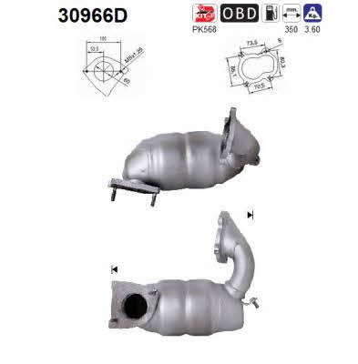 As 30966D Catalytic Converter 30966D: Buy near me in Poland at 2407.PL - Good price!