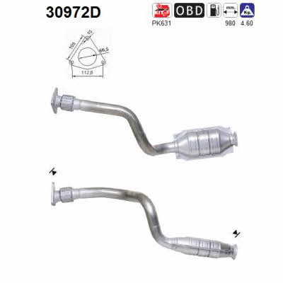 As 30972D Catalytic Converter 30972D: Buy near me in Poland at 2407.PL - Good price!