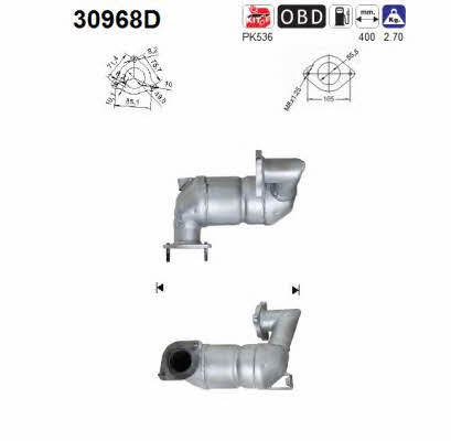 As 30968D Katalysator 30968D: Kaufen Sie zu einem guten Preis in Polen bei 2407.PL!