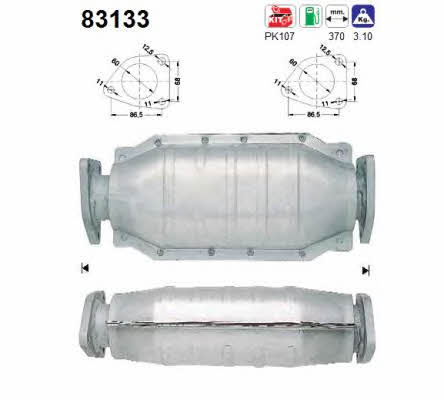 As 83133 Catalytic Converter 83133: Buy near me in Poland at 2407.PL - Good price!