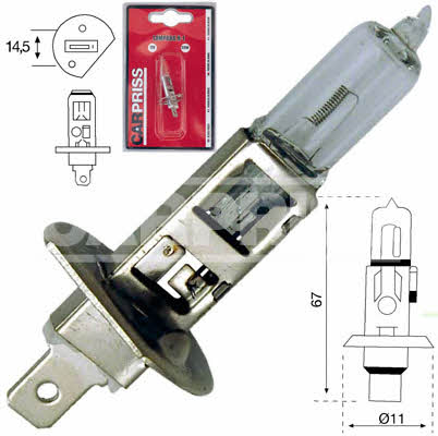 Carpriss 79780230 Halogen lamp 12V H1 55W 79780230: Buy near me at 2407.PL in Poland at an Affordable price!