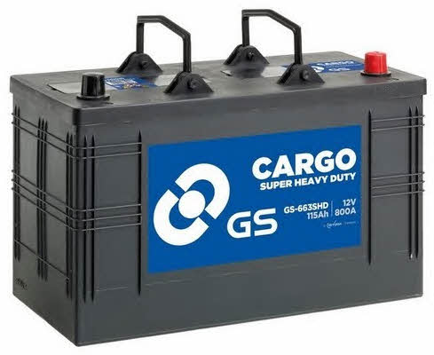 Gs GS-663SHD Battery Gs 12V 115AH 800A(EN) R+ GS663SHD: Buy near me at 2407.PL in Poland at an Affordable price!