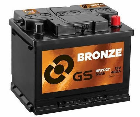 Gs BRZ027 Battery Gs 12V 55AH 480A(EN) R+ BRZ027: Buy near me in Poland at 2407.PL - Good price!