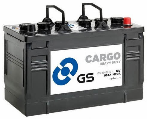 Gs GS-643HD Battery Gs 12V 96AH 620A(EN) R+ GS643HD: Buy near me in Poland at 2407.PL - Good price!