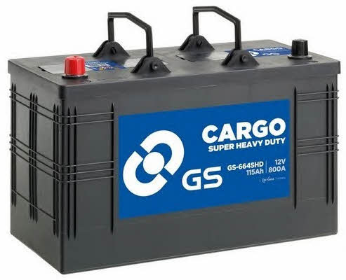 Gs GS-664SHD Battery Gs 12V 115AH 800A(EN) L+ GS664SHD: Buy near me in Poland at 2407.PL - Good price!