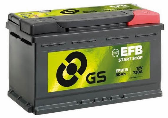 Gs EFB115 Starterbatterie Gs 12V 80Ah 730A(EN) R+ EFB115: Kaufen Sie zu einem guten Preis in Polen bei 2407.PL!