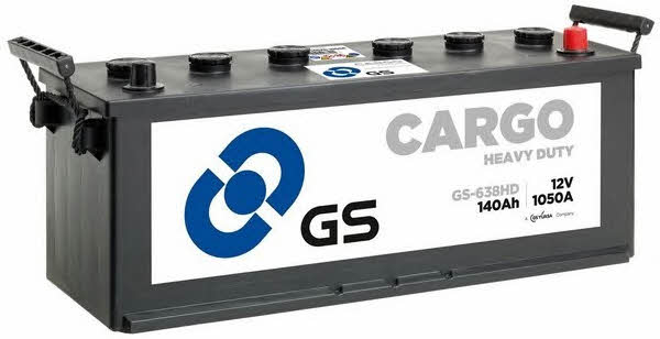Gs GS-638HD Battery Gs 12V 140AH 1050A(EN) R+ GS638HD: Buy near me in Poland at 2407.PL - Good price!