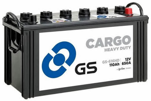 Gs GS-616HD Battery Gs 12V 110AH 650A(EN) R+ GS616HD: Buy near me at 2407.PL in Poland at an Affordable price!