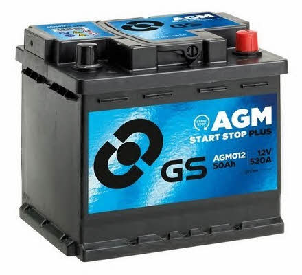 Gs AGM012 Akumulator Gs 12V 50AH 520A(EN) P+ AGM012: Dobra cena w Polsce na 2407.PL - Kup Teraz!