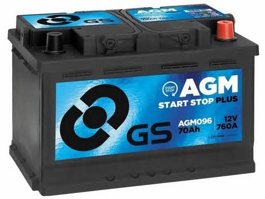 Gs AGM096 Akumulator Gs 12V 70AH 760A(EN) R+ AGM096: Dobra cena w Polsce na 2407.PL - Kup Teraz!