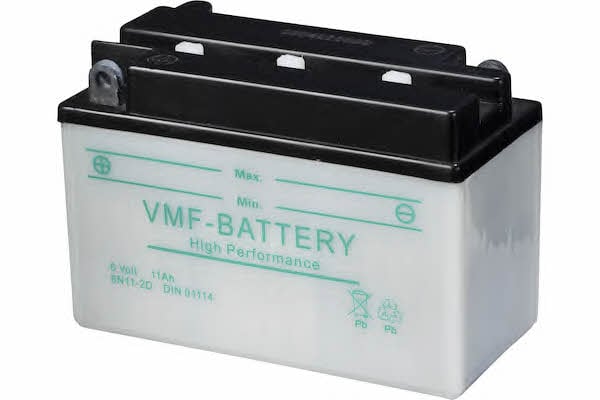 VMF 01114 Battery VMF 6V 11AH 130A(EN) L+ 01114: Buy near me in Poland at 2407.PL - Good price!