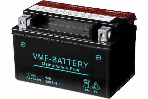 VMF 50615 Battery VMF 12V 6AH 105A(EN) L+ 50615: Buy near me in Poland at 2407.PL - Good price!