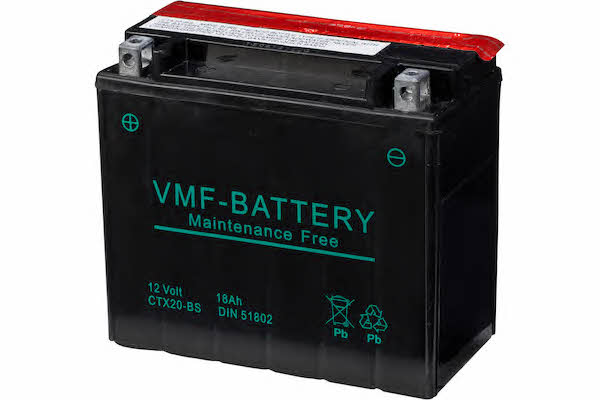 VMF 51802 Battery VMF 12V 18AH 270A(EN) L+ 51802: Buy near me at 2407.PL in Poland at an Affordable price!