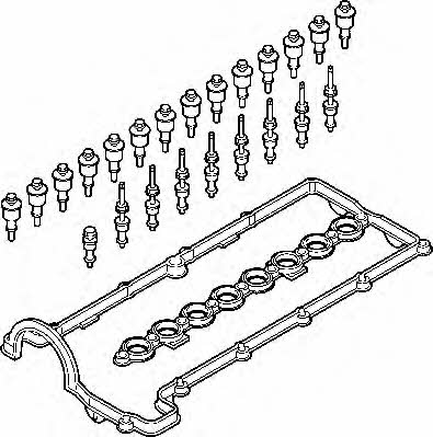 Wilmink Group WG1086759 Valve Cover Gasket (kit) WG1086759: Buy near me at 2407.PL in Poland at an Affordable price!