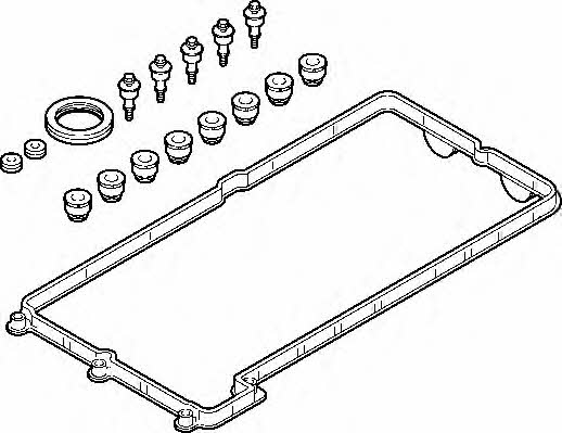 Wilmink Group WG1194497 Valve Cover Gasket (kit) WG1194497: Buy near me in Poland at 2407.PL - Good price!