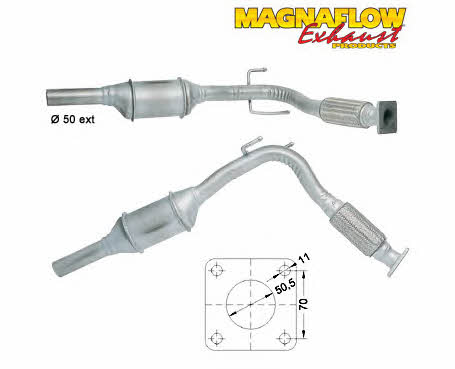 Magnaflow 87035D Катализатор 87035D: Отличная цена - Купить в Польше на 2407.PL!
