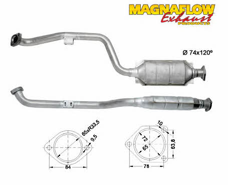 Magnaflow 85049 Каталізатор 85049: Приваблива ціна - Купити у Польщі на 2407.PL!