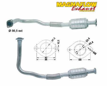 Magnaflow 85856D Catalytic Converter 85856D: Buy near me in Poland at 2407.PL - Good price!