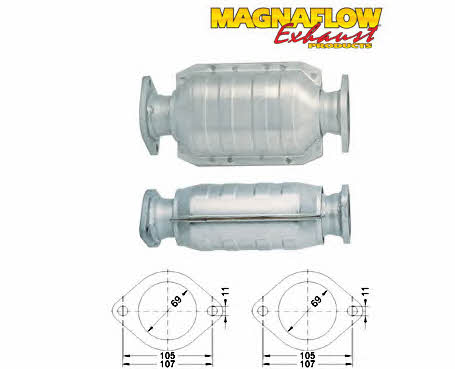 Magnaflow 85608 Катализатор 85608: Отличная цена - Купить в Польше на 2407.PL!
