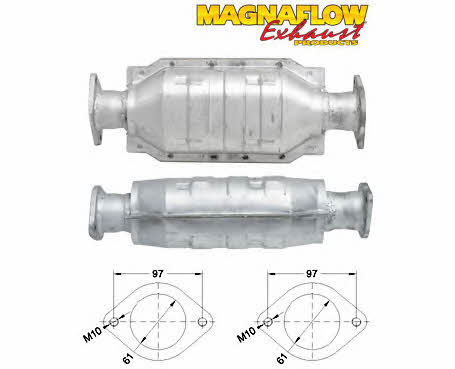 Magnaflow 85614 Katalizator 85614: Dobra cena w Polsce na 2407.PL - Kup Teraz!