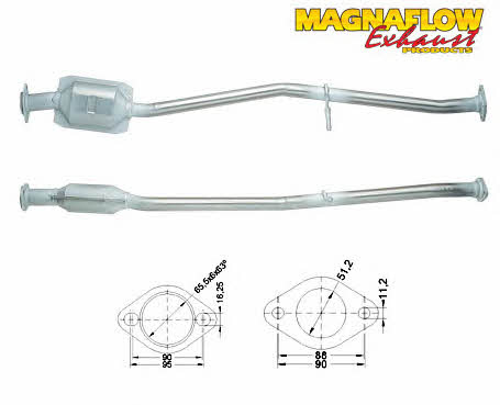 Magnaflow 87406 Катализатор 87406: Отличная цена - Купить в Польше на 2407.PL!
