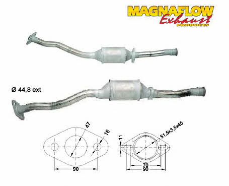 Magnaflow 85819 Katalysator 85819: Kaufen Sie zu einem guten Preis in Polen bei 2407.PL!