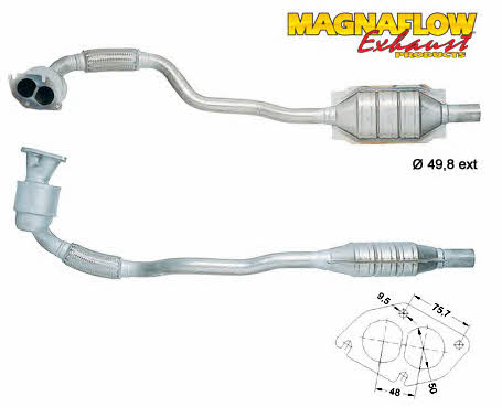 Magnaflow 85861 Катализатор 85861: Отличная цена - Купить в Польше на 2407.PL!