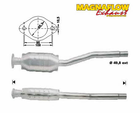 Magnaflow 86363D Katalizator 86363D: Dobra cena w Polsce na 2407.PL - Kup Teraz!