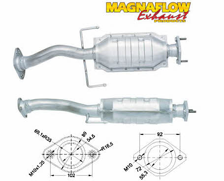 Magnaflow 84818 Катализатор 84818: Отличная цена - Купить в Польше на 2407.PL!