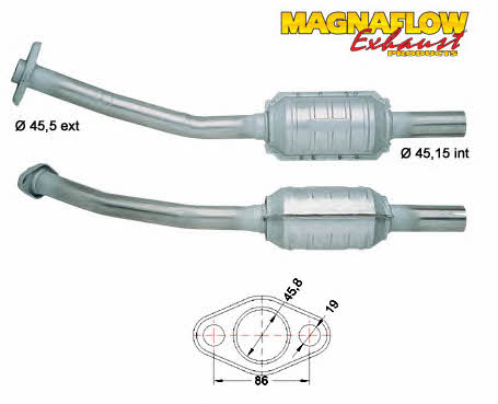 Magnaflow 85834 Catalytic Converter 85834: Buy near me in Poland at 2407.PL - Good price!