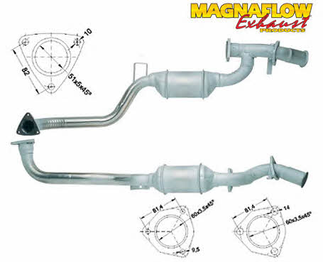 Magnaflow 80222 Catalytic Converter 80222: Buy near me in Poland at 2407.PL - Good price!