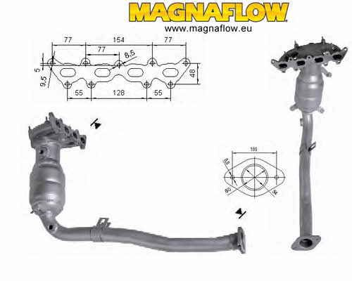 Magnaflow 71821 Катализатор 71821: Отличная цена - Купить в Польше на 2407.PL!