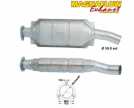Magnaflow 89236 Катализатор 89236: Отличная цена - Купить в Польше на 2407.PL!