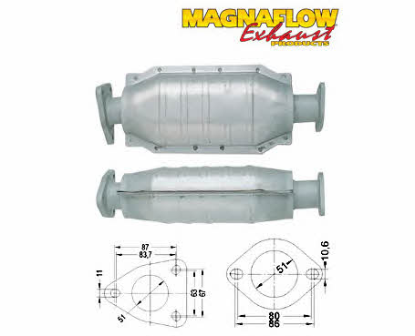 Magnaflow 86704 Catalytic Converter 86704: Buy near me in Poland at 2407.PL - Good price!