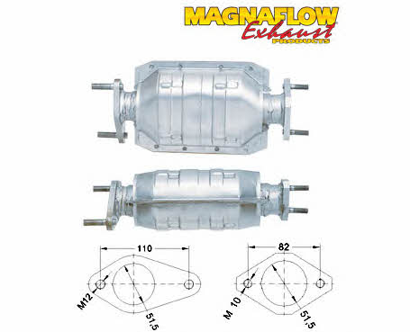 Magnaflow 84817 Katalizator 84817: Dobra cena w Polsce na 2407.PL - Kup Teraz!