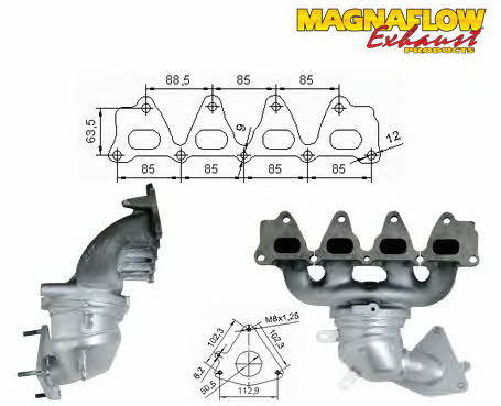 Magnaflow 86385 Catalytic Converter 86385: Buy near me in Poland at 2407.PL - Good price!