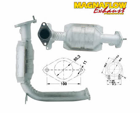 Magnaflow 82558 Катализатор 82558: Купить в Польше - Отличная цена на 2407.PL!
