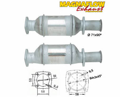 Magnaflow 86826 Катализатор 86826: Отличная цена - Купить в Польше на 2407.PL!