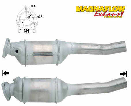 Magnaflow 80216 Каталізатор 80216: Приваблива ціна - Купити у Польщі на 2407.PL!