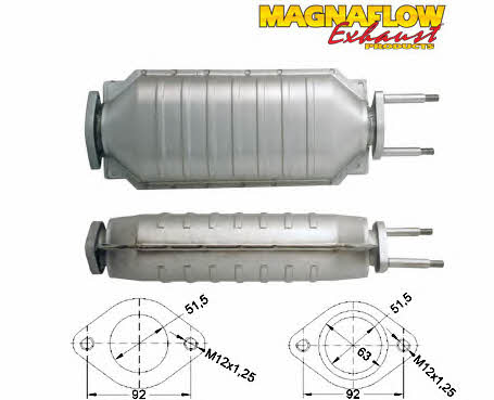 Magnaflow 85408 Каталізатор 85408: Приваблива ціна - Купити у Польщі на 2407.PL!
