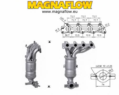 Magnaflow 64102 Katalizator 64102: Dobra cena w Polsce na 2407.PL - Kup Teraz!