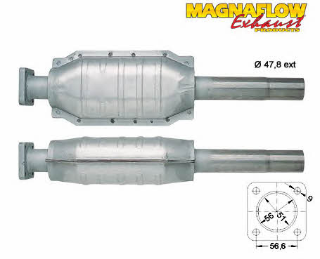 Magnaflow 81804 Каталізатор 81804: Приваблива ціна - Купити у Польщі на 2407.PL!