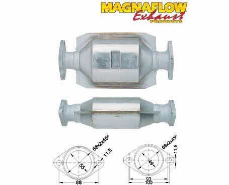 Magnaflow 88006 Catalytic Converter 88006: Buy near me in Poland at 2407.PL - Good price!