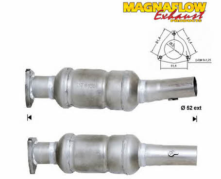 Magnaflow 71815 Каталізатор 71815: Приваблива ціна - Купити у Польщі на 2407.PL!