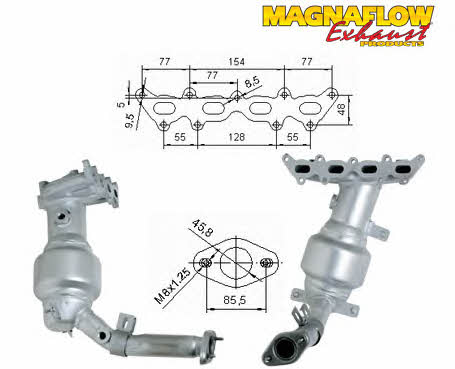 Magnaflow 71808 Catalytic Converter 71808: Buy near me in Poland at 2407.PL - Good price!