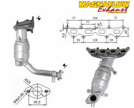 Magnaflow 71814 Catalytic Converter 71814: Buy near me in Poland at 2407.PL - Good price!