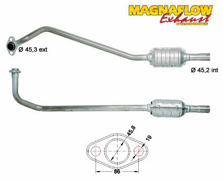 Magnaflow 85871 Catalytic Converter 85871: Buy near me in Poland at 2407.PL - Good price!