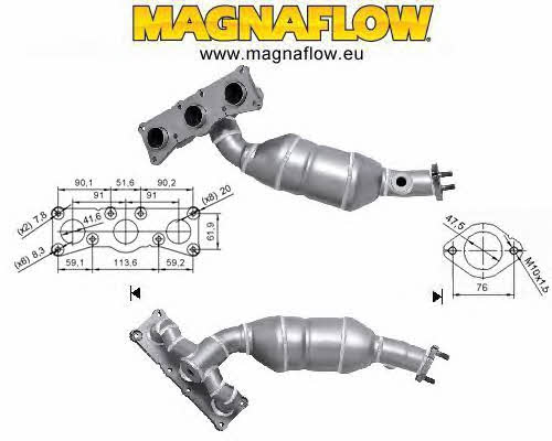 Magnaflow 60612 Katalizator 60612: Dobra cena w Polsce na 2407.PL - Kup Teraz!