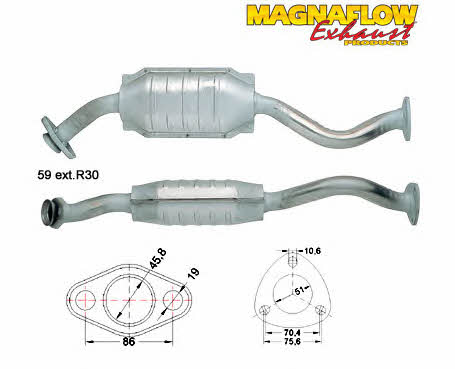 Magnaflow 85816 Catalytic Converter 85816: Buy near me in Poland at 2407.PL - Good price!