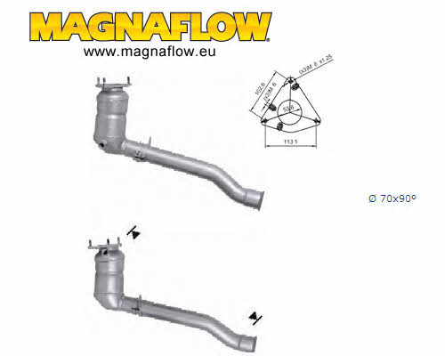Magnaflow 60921 Каталізатор 60921: Приваблива ціна - Купити у Польщі на 2407.PL!